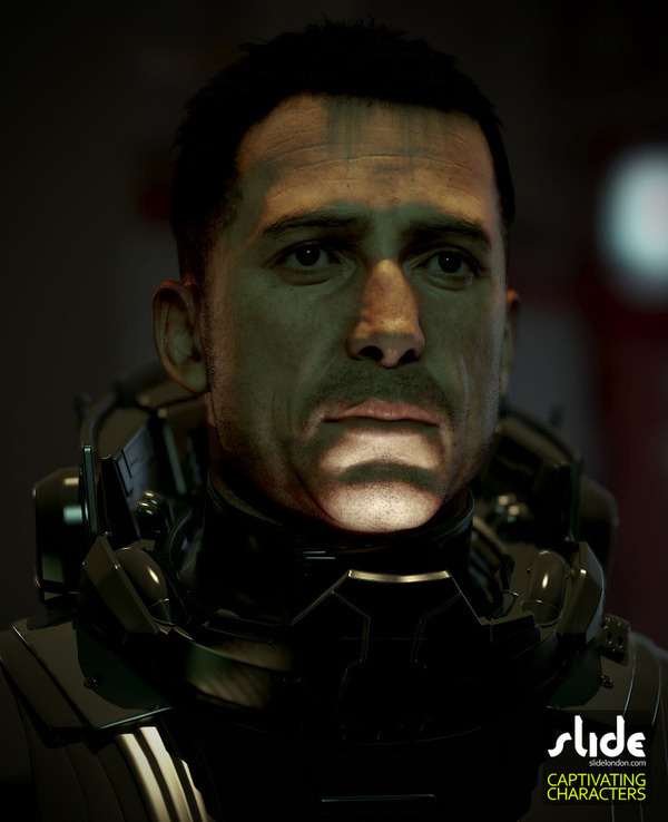 Next Gen Head Realtime Render #gen #next #head #3d