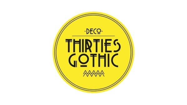 Thirties Gothic Modular Typeface #modular #font #graphicdesign #typeface #typography