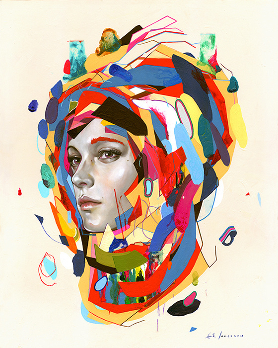 erik jones art #jones #woman #erik #painting #art