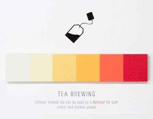 Artist Creates Minimalist Posters That Document Color Changes - DesignTAXI.com #dearie #of #color #marin #tea #poster #spectrum #change #minimalist #shades