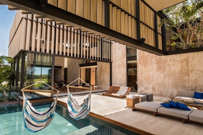 Modern Mexican House Evoking the Specificity of the Yucatan Peninsula 13