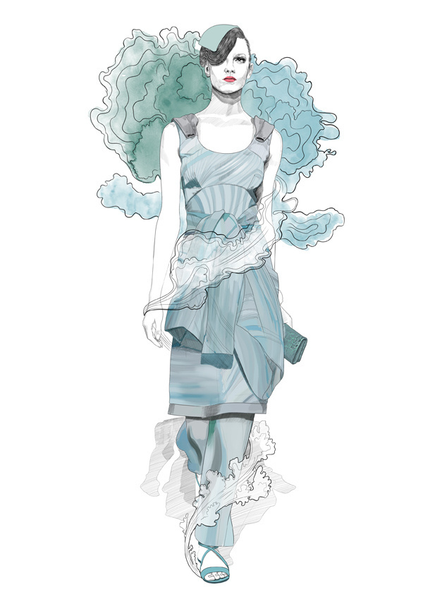 Mustafa Soydan, Fashion, Illustrations #fashion #mustafa #illustrations #soydan