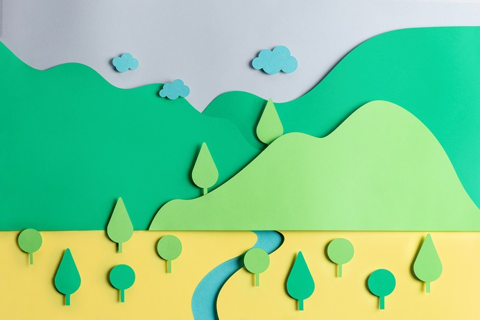 campaign graphicdesign greenarea ILLUSTRATION marketing mexico motion papercut Sustainability trees