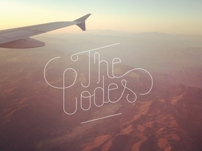 Dribbble - The Codes by Greg Christman #type #design #fotography