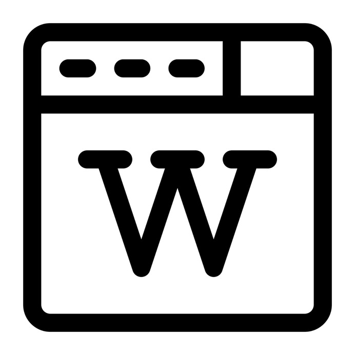 See more icon inspiration related to wiki, wikipedia, encyclopedia, browser, seo and web, brands and logotypes, education, social media and computer on Flaticon.