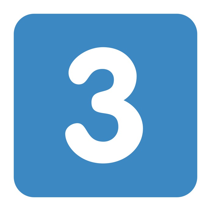 See more icon inspiration related to three, numbers, maths, miscellaneous, signaling, buttons, interface and symbols on Flaticon.