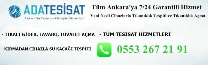 ankara tesisat