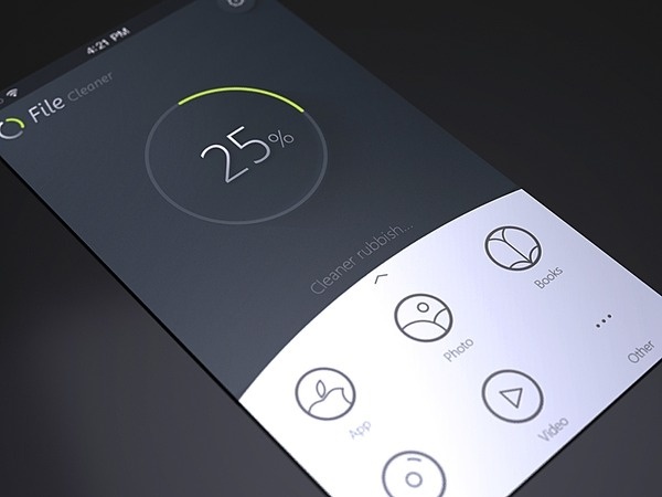 File Cleaner #ios #ui