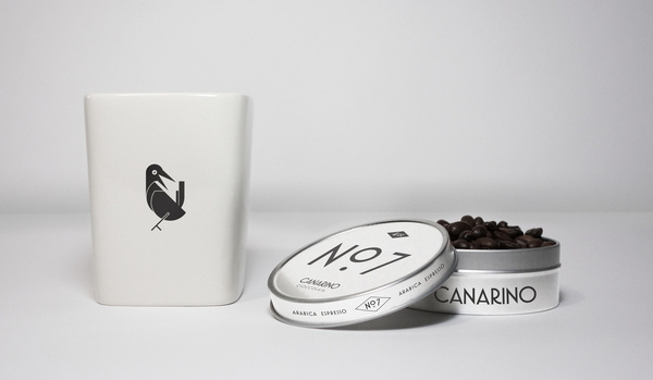 Canarino Cioccolato #design #graphic #bird #chocolate #caffee #identity #package
