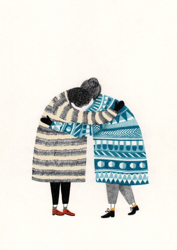 NRC_LiekevanderVorst 4_web #illustration #pattern #love #hug