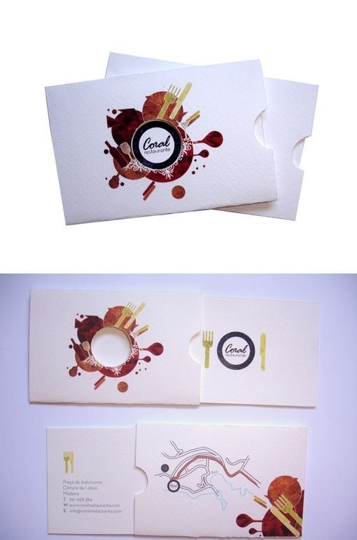 Restaurant Business Card #catering