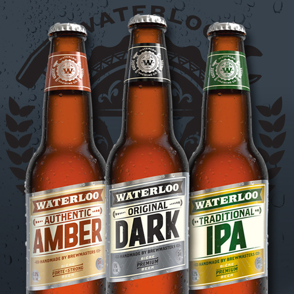 lovely package waterloo brewing co 2 #packaging #beer #bottle