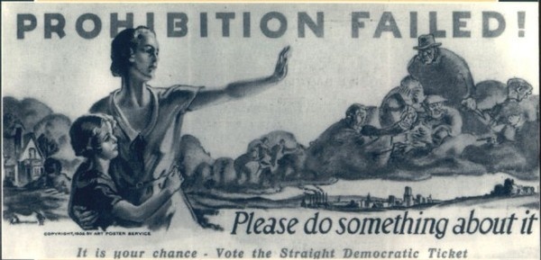 Marijuana vs. Alcohol Prohibition Weedist #sign #beer #vintage #prohibition