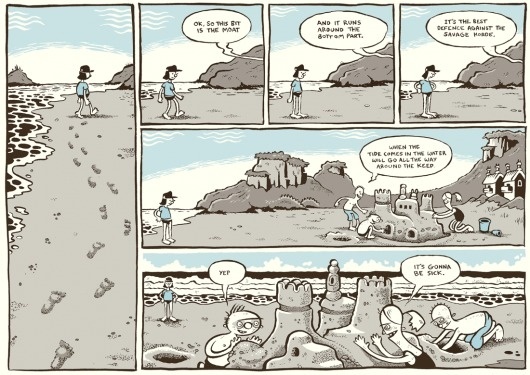 BLUE - a comic by Pat Grant #comic