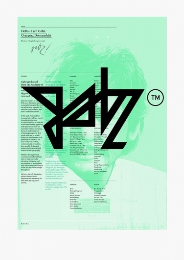 Identity in Context on the Behance Network #design #graphic #clean #simple #poster #signature