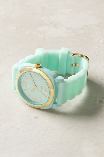 Pinned Image #mint #gold #watch