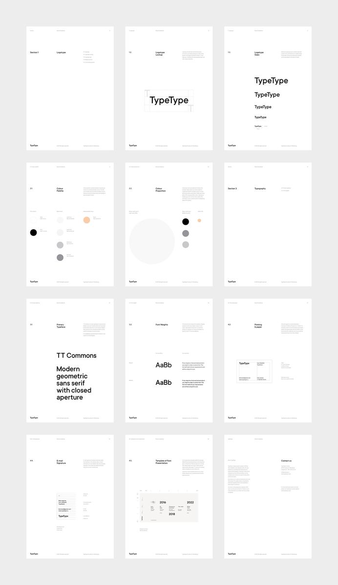 TypeType Foundry, a market leader specialising in fonts production, approached Commence Studio to develop their new brand identity. For more of the most beautiful designs visit mindsparklemag.com