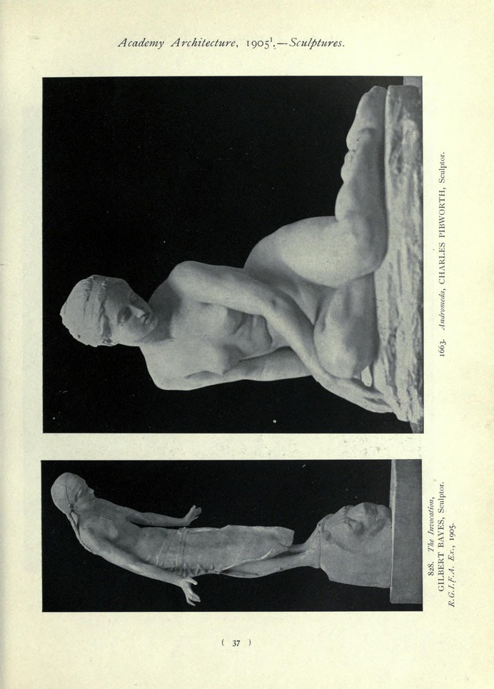 Sculptures from "Academy architecture," 1904-1908. A collection of all the sculptures published in vols. 25-34 of "Academy Architecture." : Academy architecture and architectural review : Free Download, Borrow, and Streaming : Internet Archive