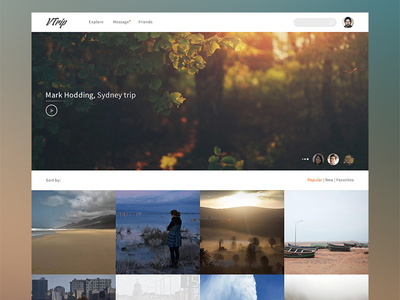 Freebie psd: Travel video book #web