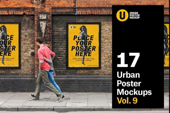Urban Poster Mockup Pack