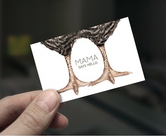 MAMA Shelter #shelter #business #card #mama #chicken #hotel #logo #lo