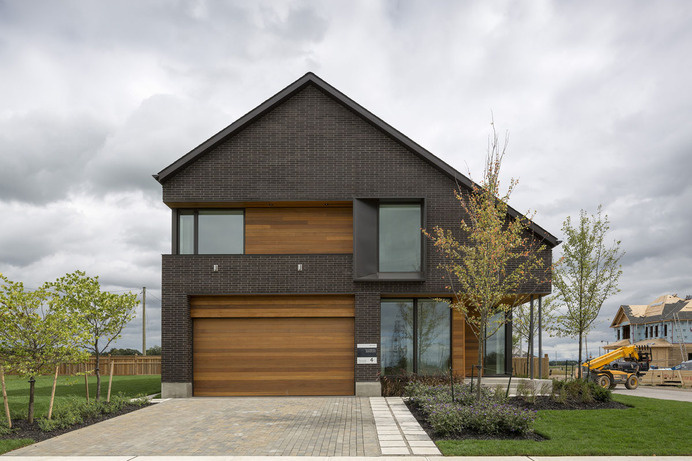 Simplicity Reigns in 100% Renewable Energy Home: Great Gulf Active House #architecture