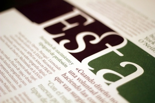 Especimen Tipografico on the Behance Network #editorial #typography