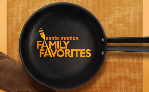 Family-Favorites-Santa-Monica-CityTV-cookery-show-logo-design-branding-identity-food-16 #creative #branding #process #cousine #food #logo