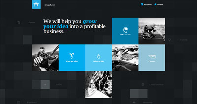 42Angels #grid #blue