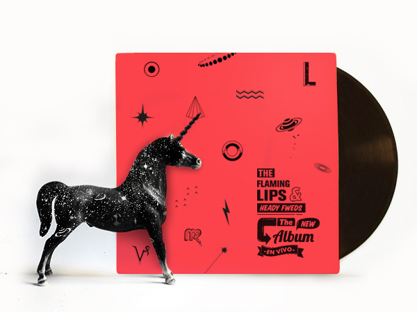 The Flaming Lips on Behance #album #graphic