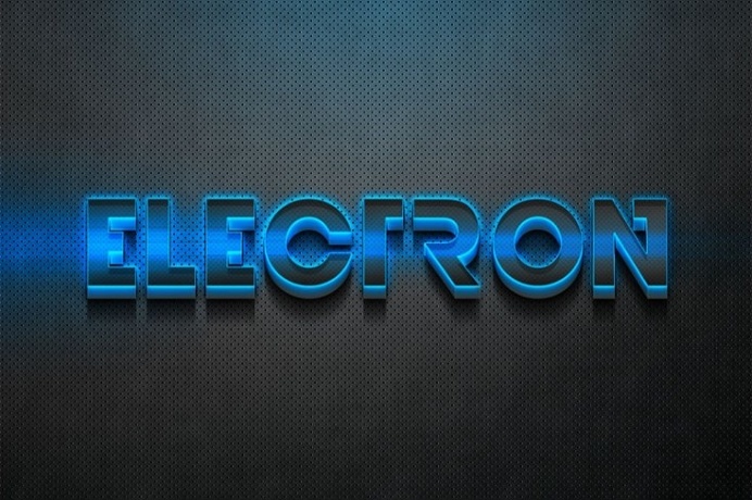 3D Electron Text Effect