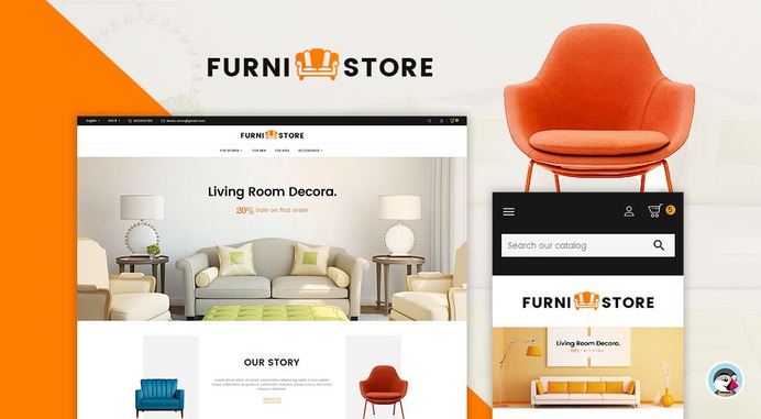 #Furni - #Sofa & #Furniture Store #Prestashop #Responsive #Theme | #TemplateTrip #eCommerce #Website #Template