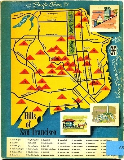 notions & potions #francisco #san #vintage #map