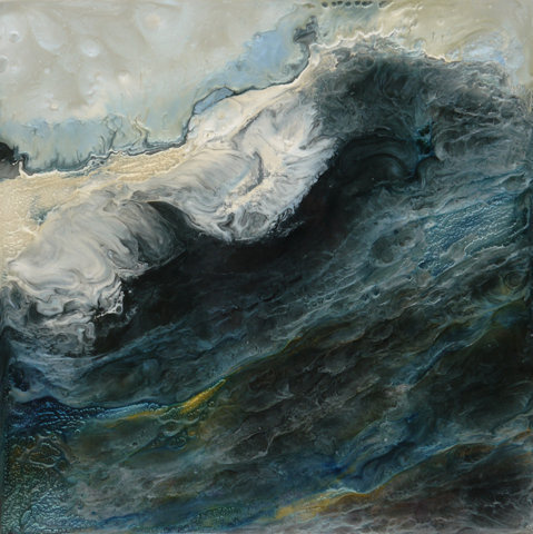 Mind is a captive of the body but does it float #painting