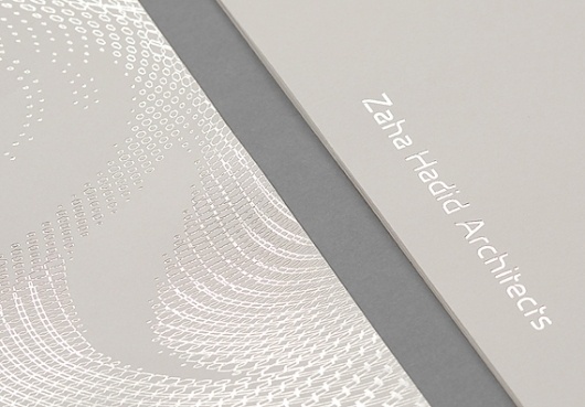 Creative Review - A new identity for Zaha Hadid Architects #print #branding