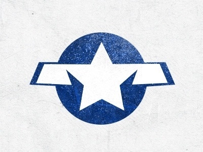Dribbble - Red Tails by Astrit Malsija #icon #flag #american #star #blue