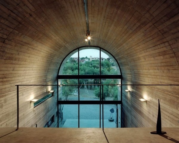 Art studio second floor interior #sculptures #architecture #warehouse #art #paintings #studio #artist