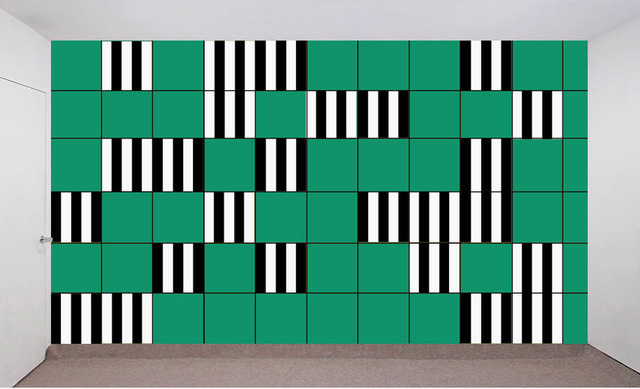 DANIEL BUREN, Unexpected Variable Configurations: A Work in Situ, 1998