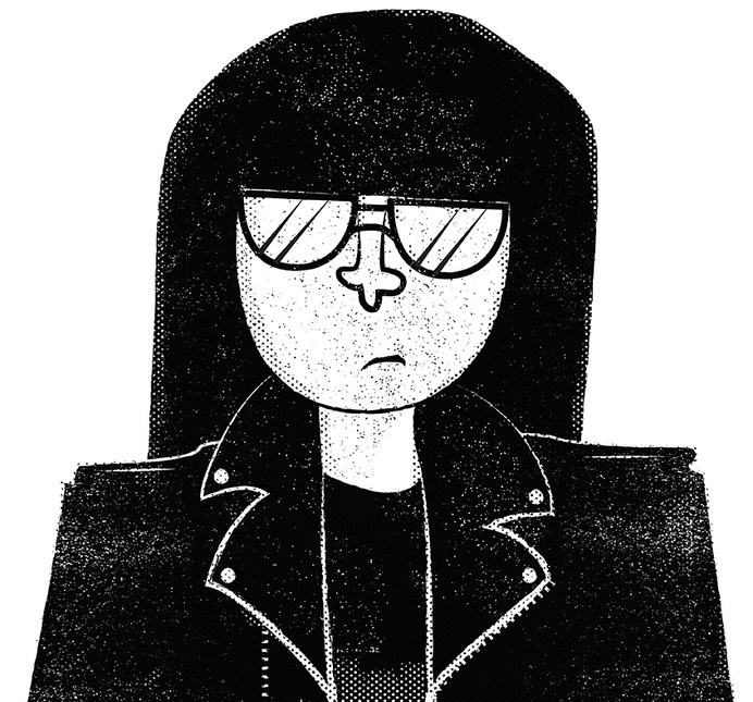 Ramone #music #illustration #ramones #punk