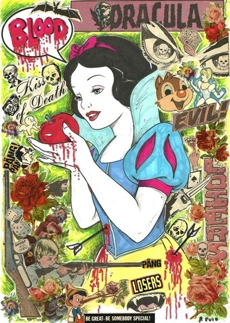 BLOOD V | Flickr - Photo Sharing! #illustration