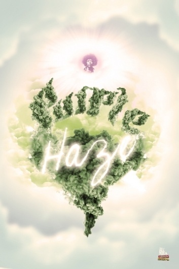 SerialThriller™ #inspiration #marijuana #haze #bud #photoshop #poster #purple #hendrix
