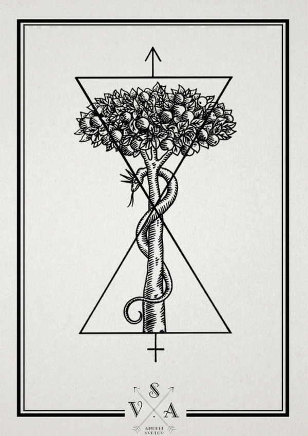 tumblr_mdnn261WDV1r7lzpno1_1280 #tattoo #style #tree #snake