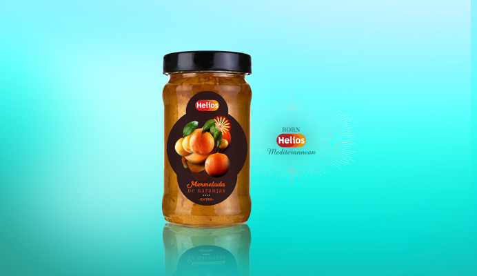 SPANISH ORANGE. JAM PACKAGING#JAM#PACKAGING