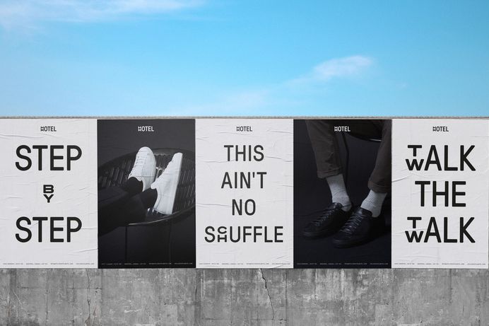 Brand Identity for Hotel Motel by Caserne. “Hotel Motel is a high-end unisex sneakers brand. It’s also a workshop that revitalizes the Montreal’s leather industry knowhow. Notably, the project is a reaction to mass production and consumerism. The...
