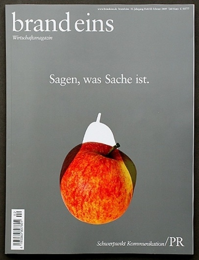 Spezial – Indexhibit: Martha Richter | Temp Magazin #cover #apple #cutout #interesting