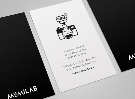 Mumilab - Visual Identity / Website on the Behance Network #lab #camera #logo #brandmark #photographer