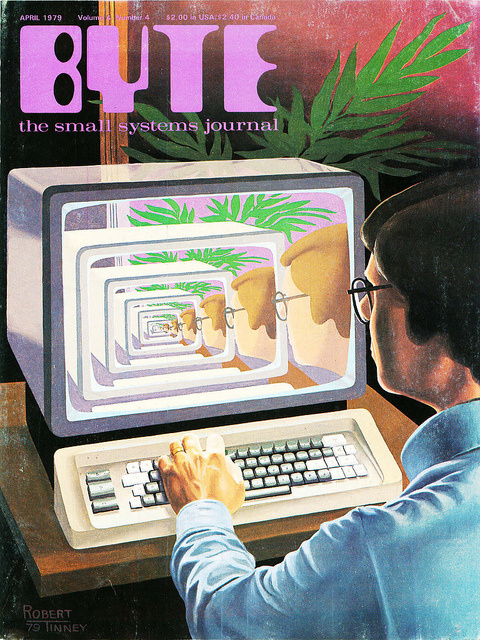 Byte Magazine #computer #illustration #1980s #byte #magazine