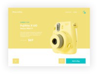 Online Lifestyle Store by Studio yellow. on Dribbble