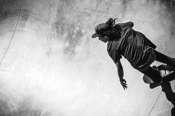 Ricardo Mingacho #elegance #los #black&white #venice #angeles #sk8 #california