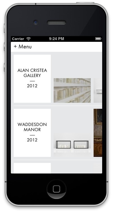 Edmund De Waal Mobile #site #web #mobile